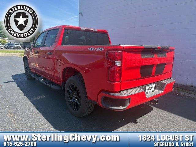 Certified 2023 Chevrolet Silverado 1500 Custom w/ Rally Edition AWD/4WD image 3