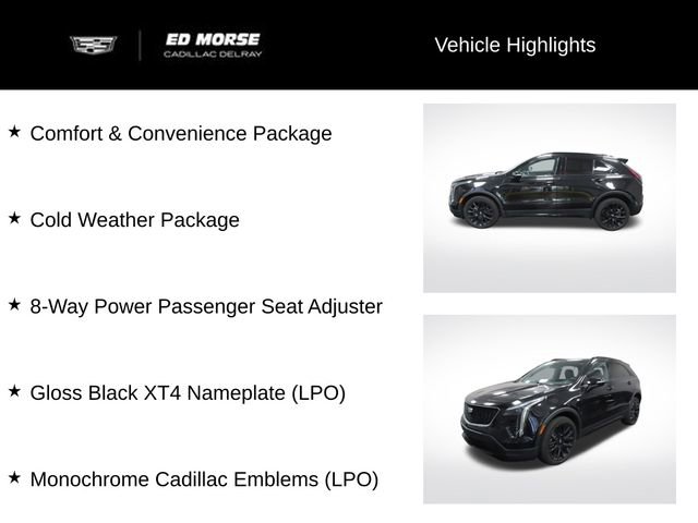 Certified 2023 Cadillac XT4 Sport FWD image 28