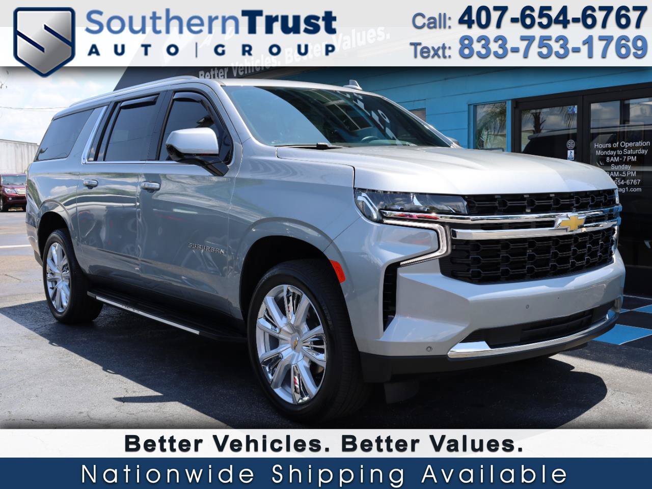 Used 2024 Chevrolet Suburban LS w/ Driver Alert Package RWD image 1
