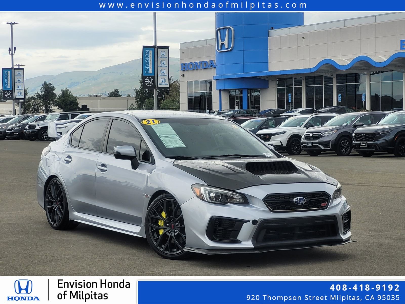 Used 2021 Subaru WRX STI w/ Popular Package #3 (IZT)