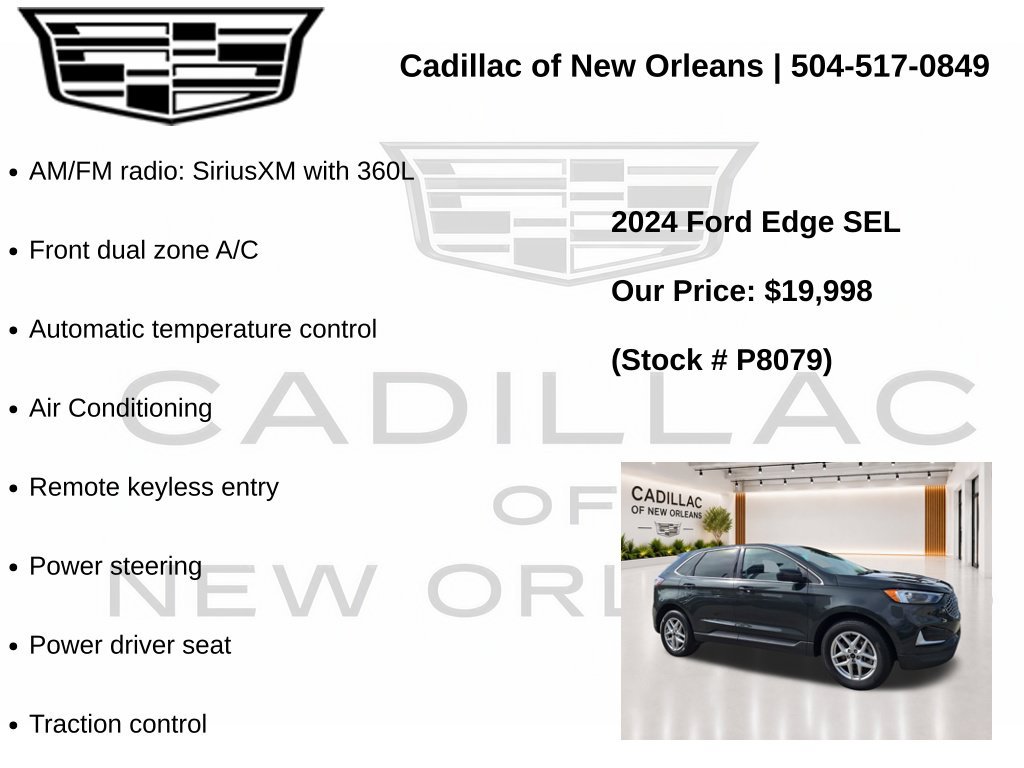 Used 2024 Ford Edge SEL AWD/4WD image 7