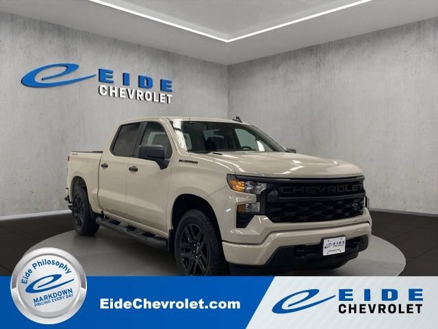 New 2026 Chevrolet Silverado 1500 Custom w/ Turbomax Blackout Package