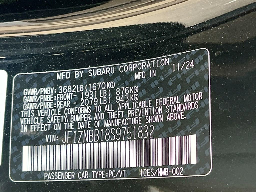 Used 2025 Toyota GR86 w/ ALL Weather Mat Package (TMS) RWD image 29