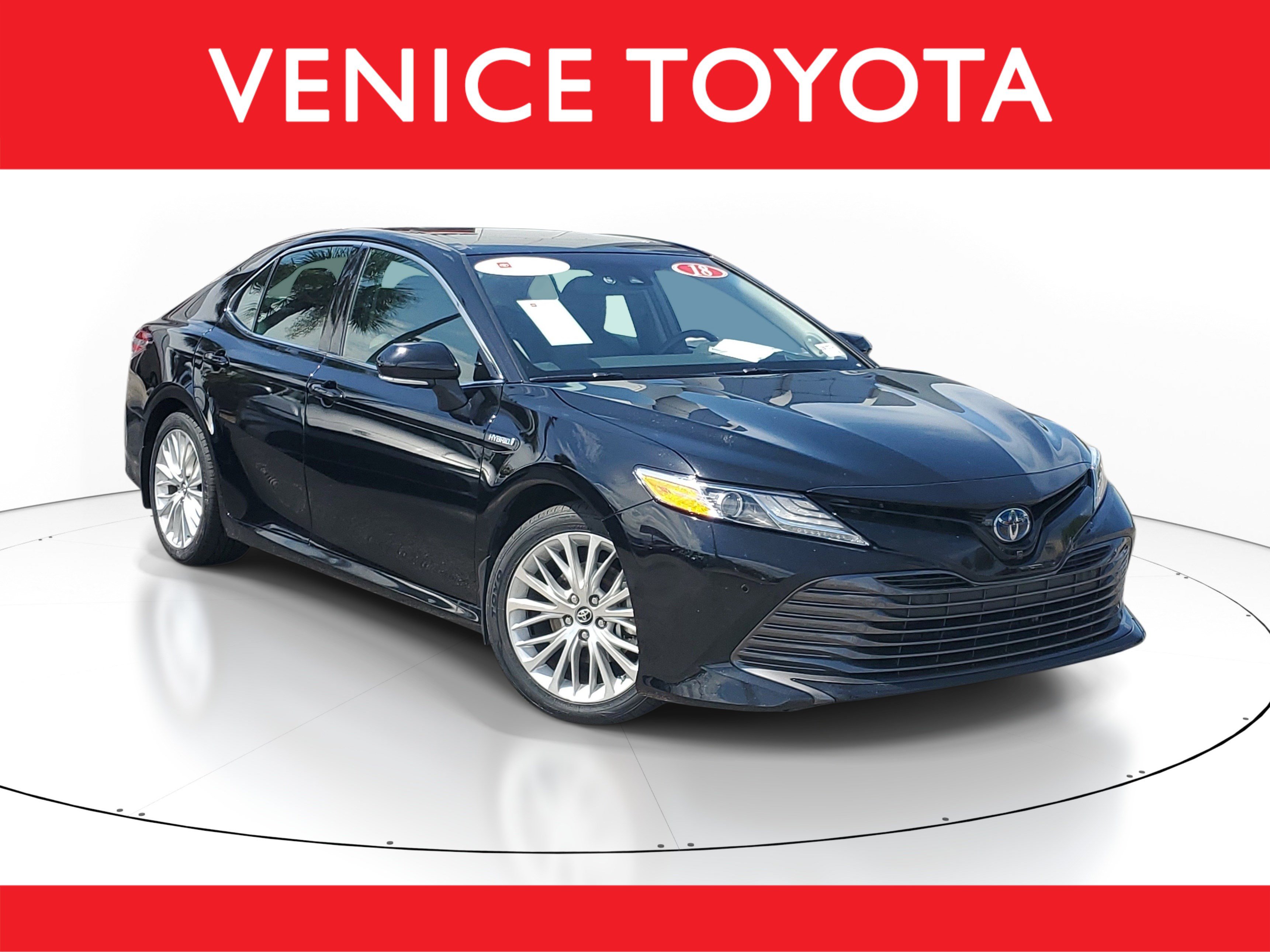 Certified 2018 Toyota Camry XLE w/ Audio Package FWD image 1