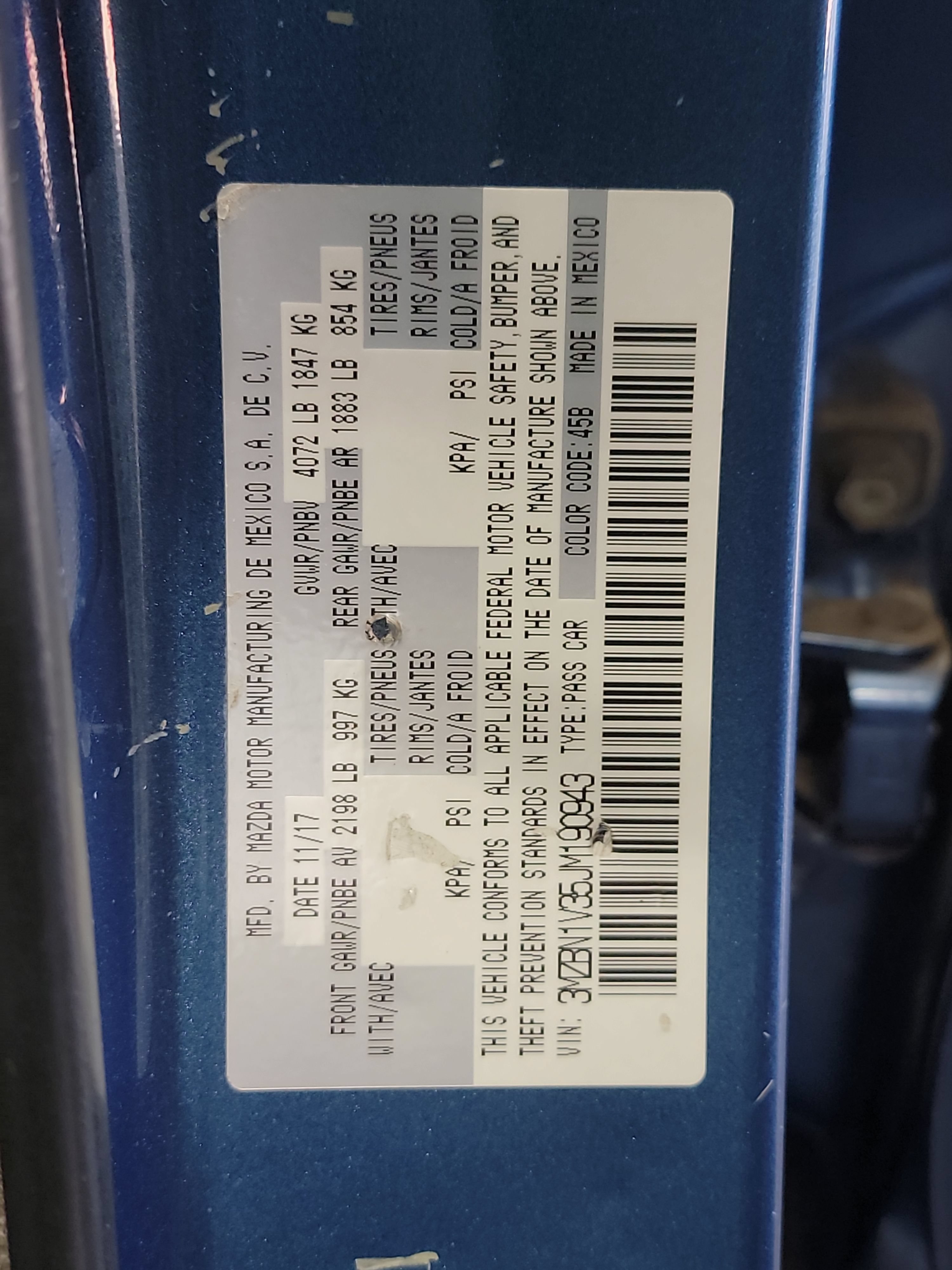 Used 2018 MAZDA MAZDA3 Touring FWD image 33