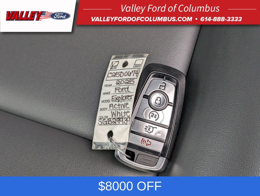 New 2025 Ford Explorer Active w/ Active Comfort Package AWD/4WD image 52