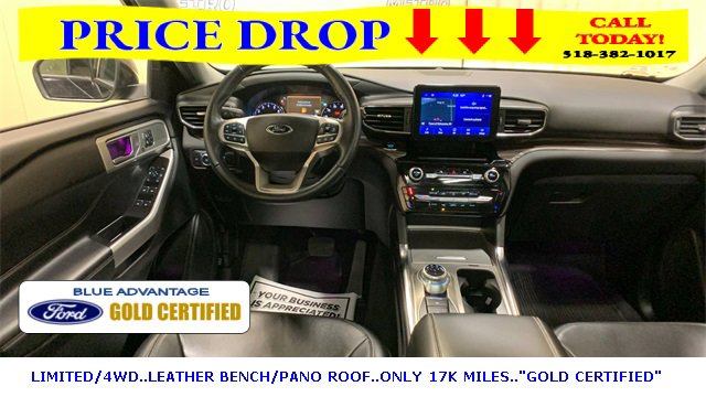 Certified 2022 Ford Explorer Limited w/ Equipment Group 301A image 30
