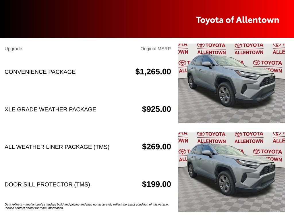 Used 2022 Toyota RAV4 XLE w/ Convenience Package AWD/4WD image 5