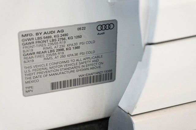 Used 2022 Audi Q5 2.0T Premium Plus image 37