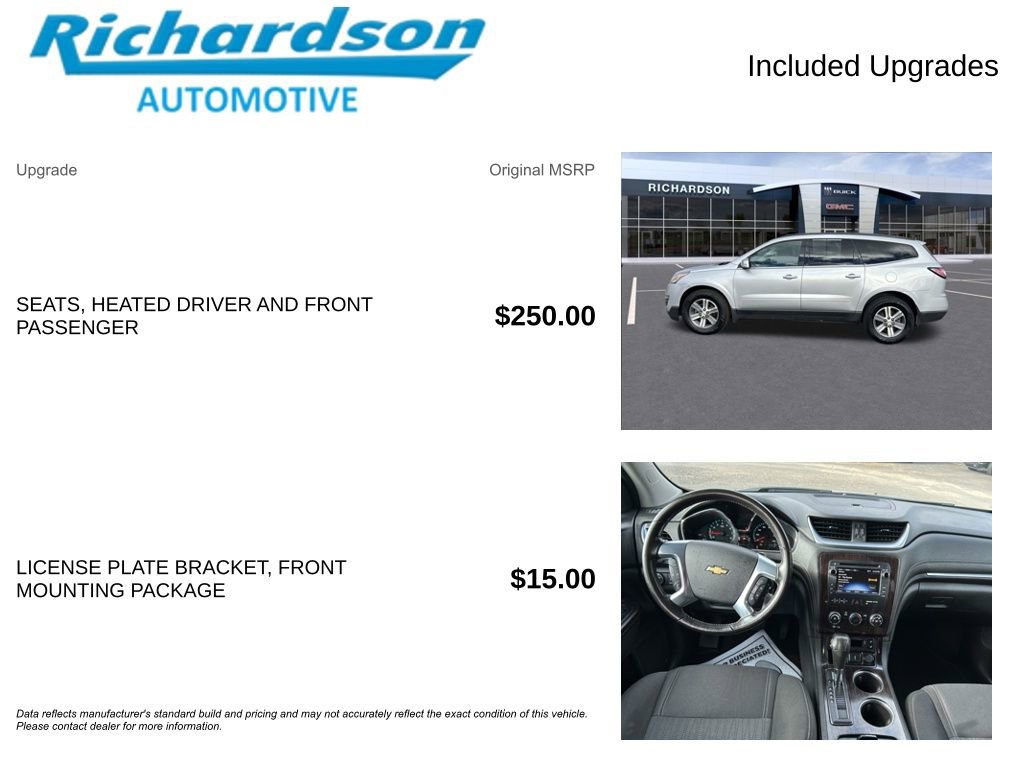 Used 2015 Chevrolet Traverse LT image 6