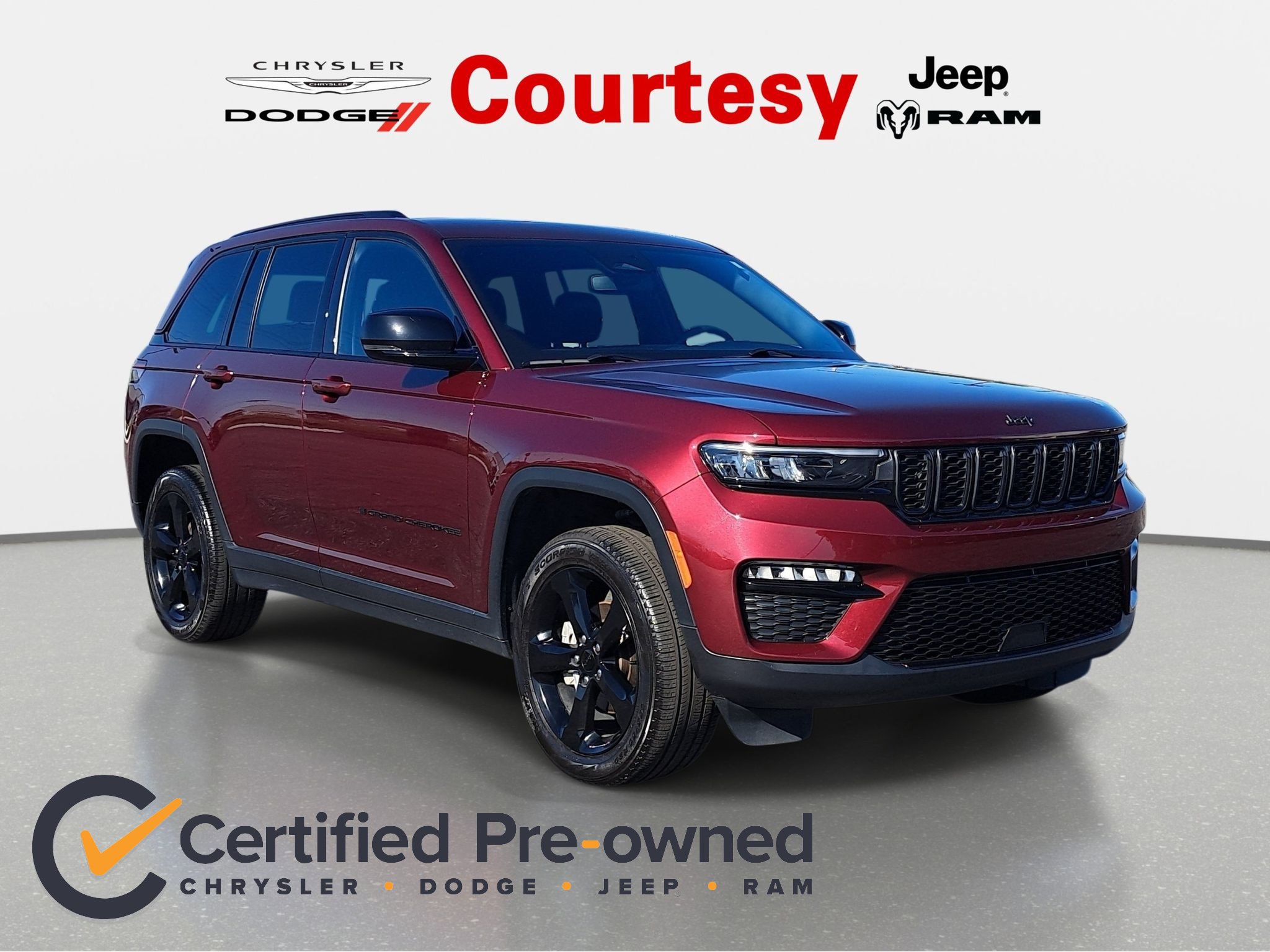 Certified 2024 Jeep Grand Cherokee Limited w/ Black Appearance Package