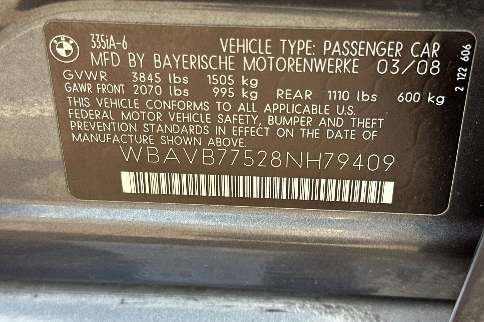 Used 2008 BMW 335i Sedan RWD image 26