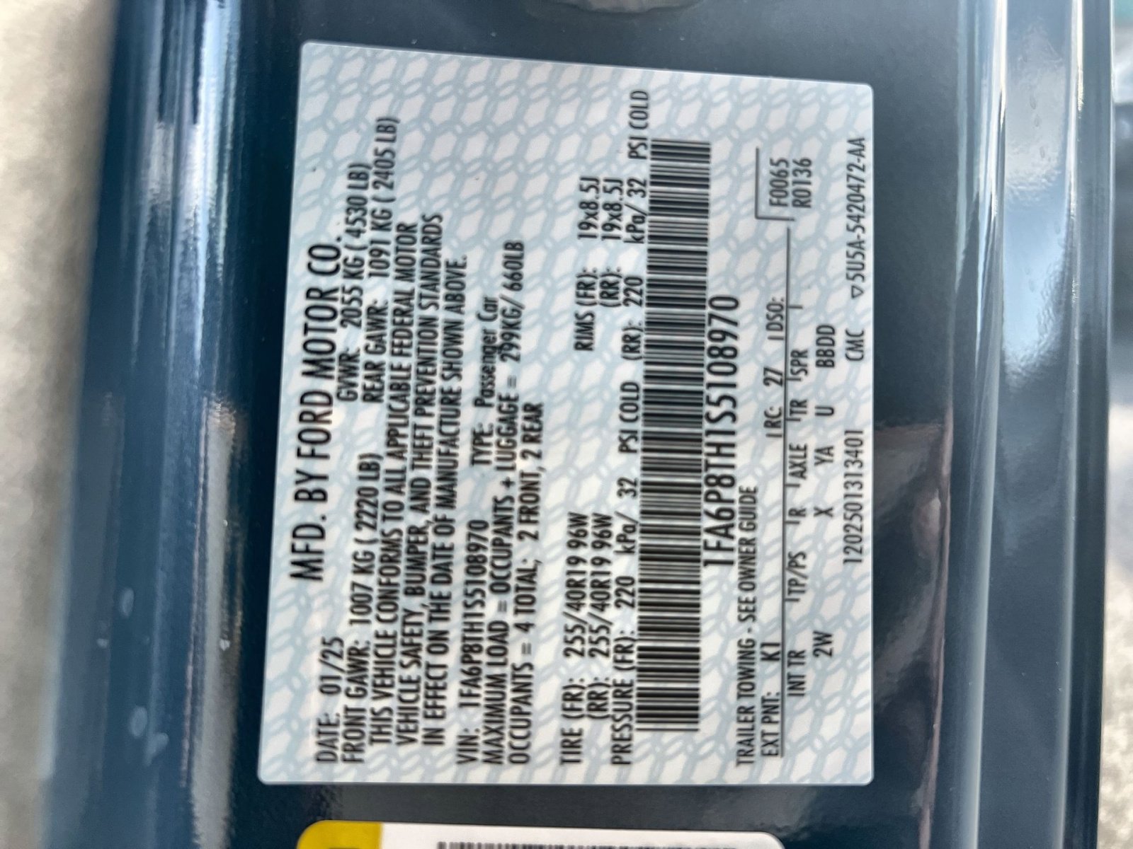 New 2025 Ford Mustang Coupe image 27