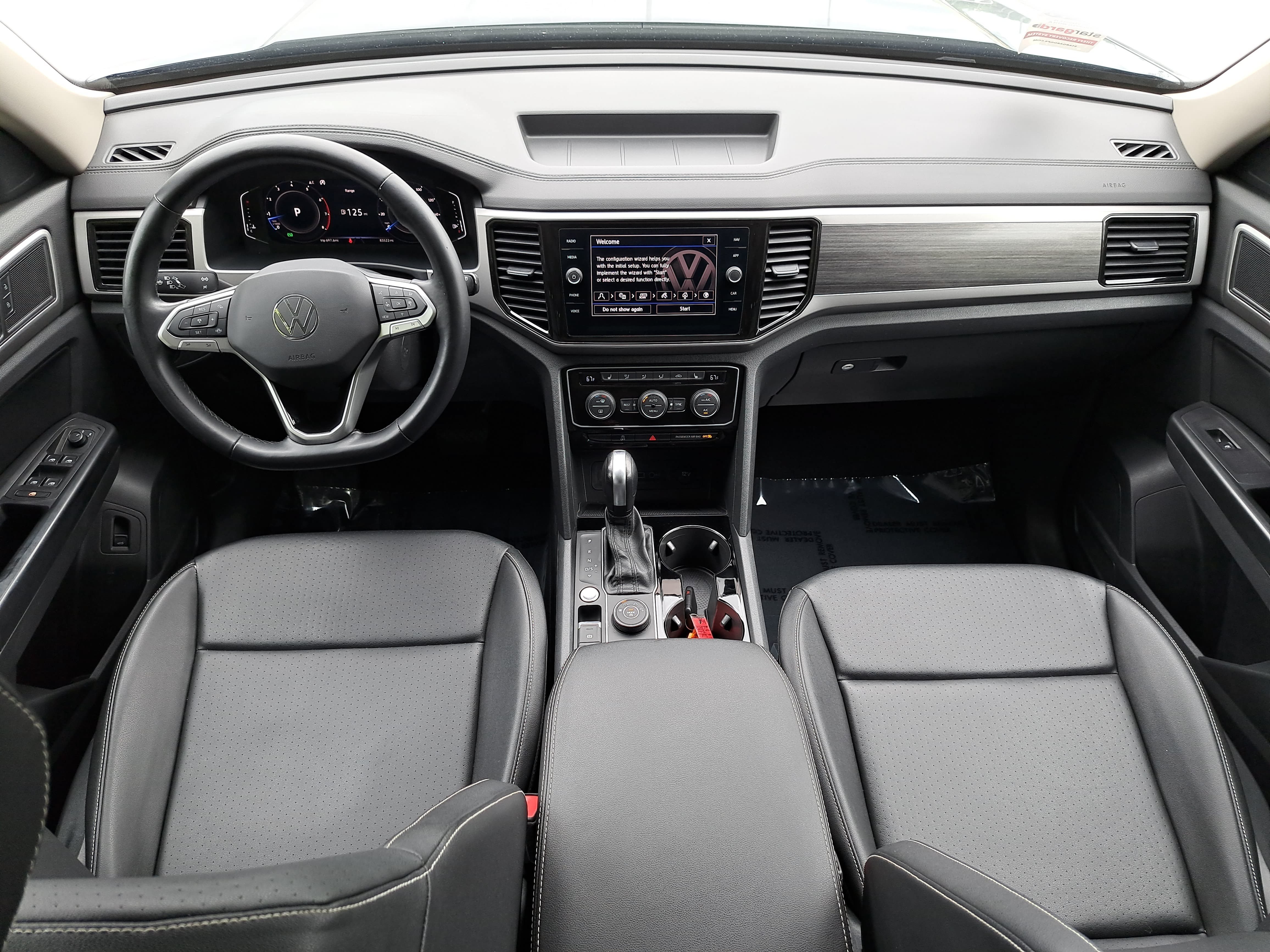 Used 2021 Volkswagen Atlas SEL AWD/4WD image 9