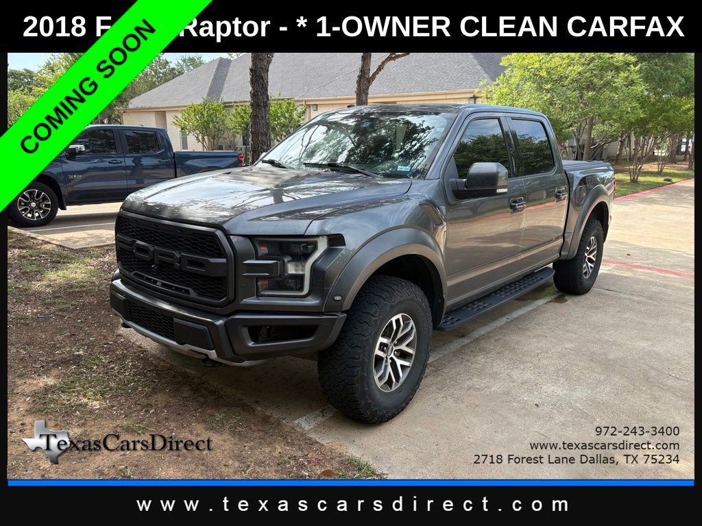 Used 2018 Ford F150 Raptor w/ Equipment Group 802A Luxury AWD/4WD video 1