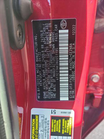 Certified 2022 Toyota Camry LE image 35