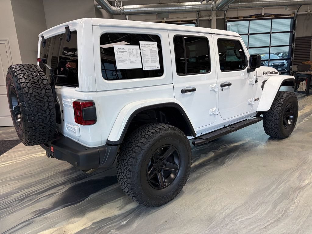 Used 2022 Jeep Wrangler Unlimited Rubicon w/ Trailer Tow Package AWD/4WD image 35