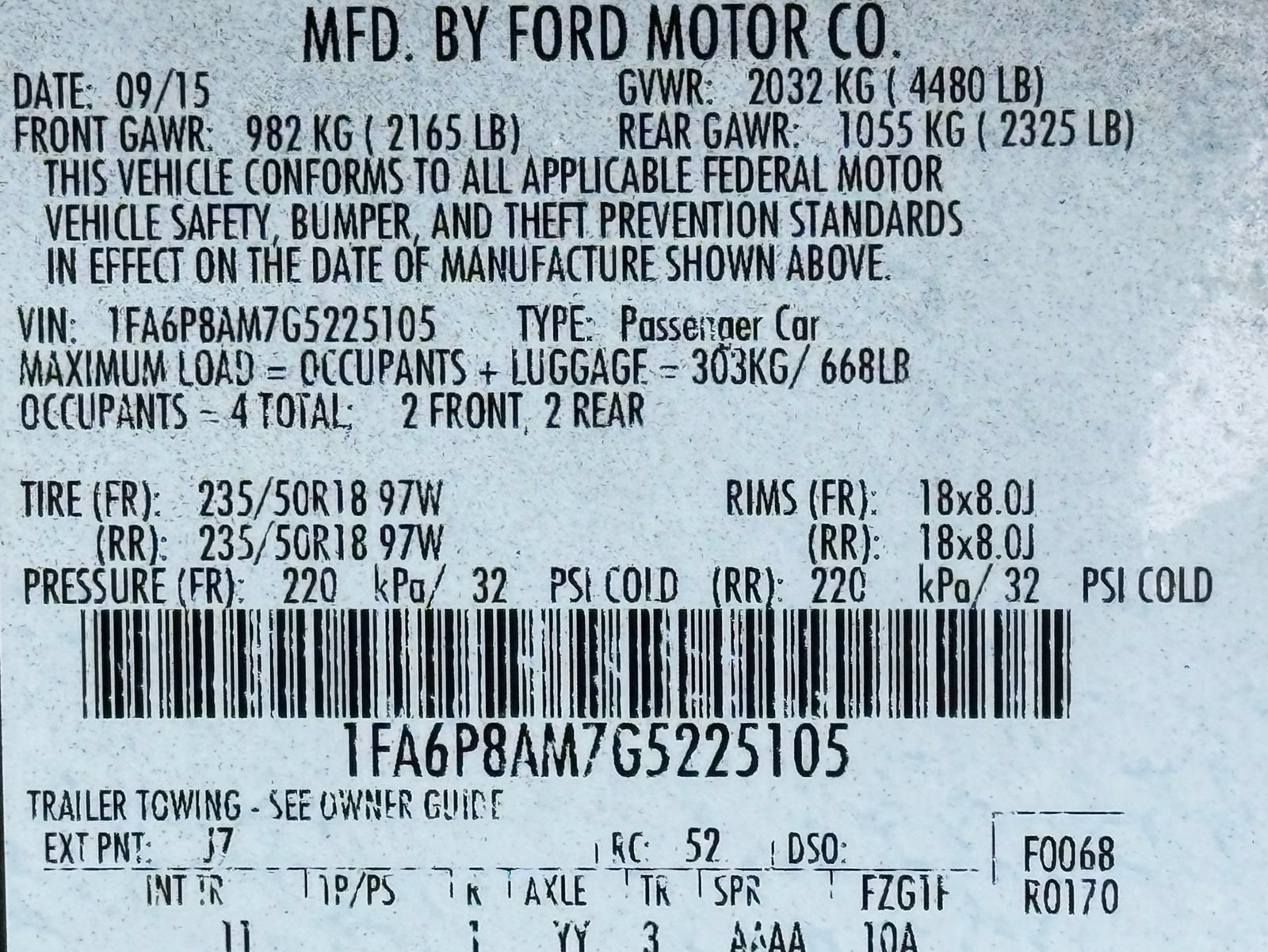 Used 2016 Ford Mustang Coupe w/ Equipment Group 051A RWD image 47