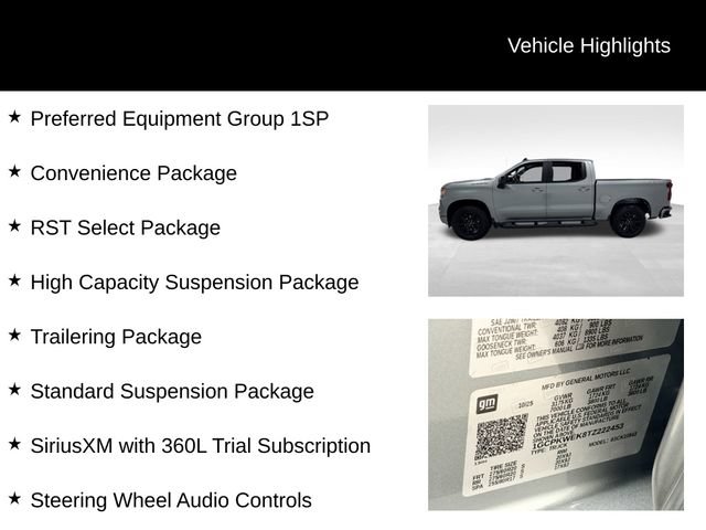Certified 2026 Chevrolet Silverado 1500 RST w/ RST Select Package AWD/4WD image 27