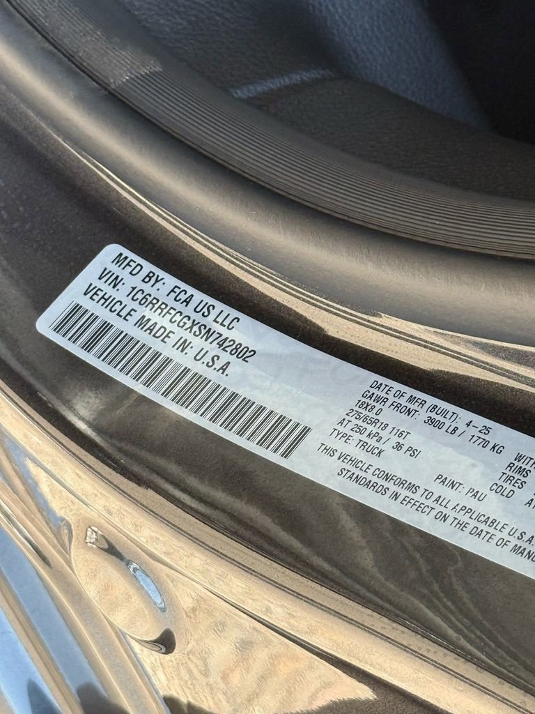 Used 2025 RAM 1500 Tradesman w/ Night Edition AWD/4WD image 33