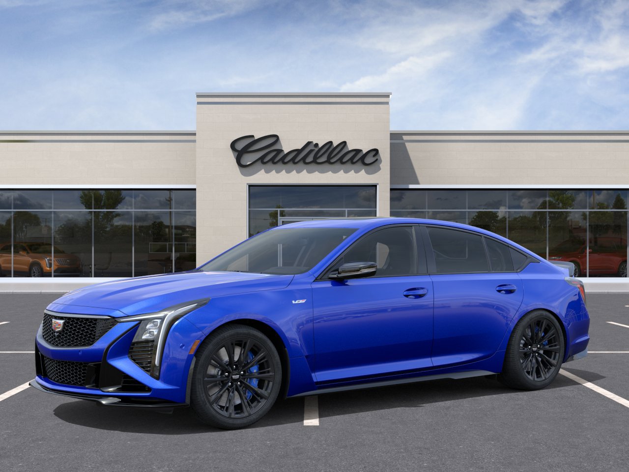 New 2026 Cadillac CT5 V Blackwing w/ Deep Ocean Appearance Package RWD image 2