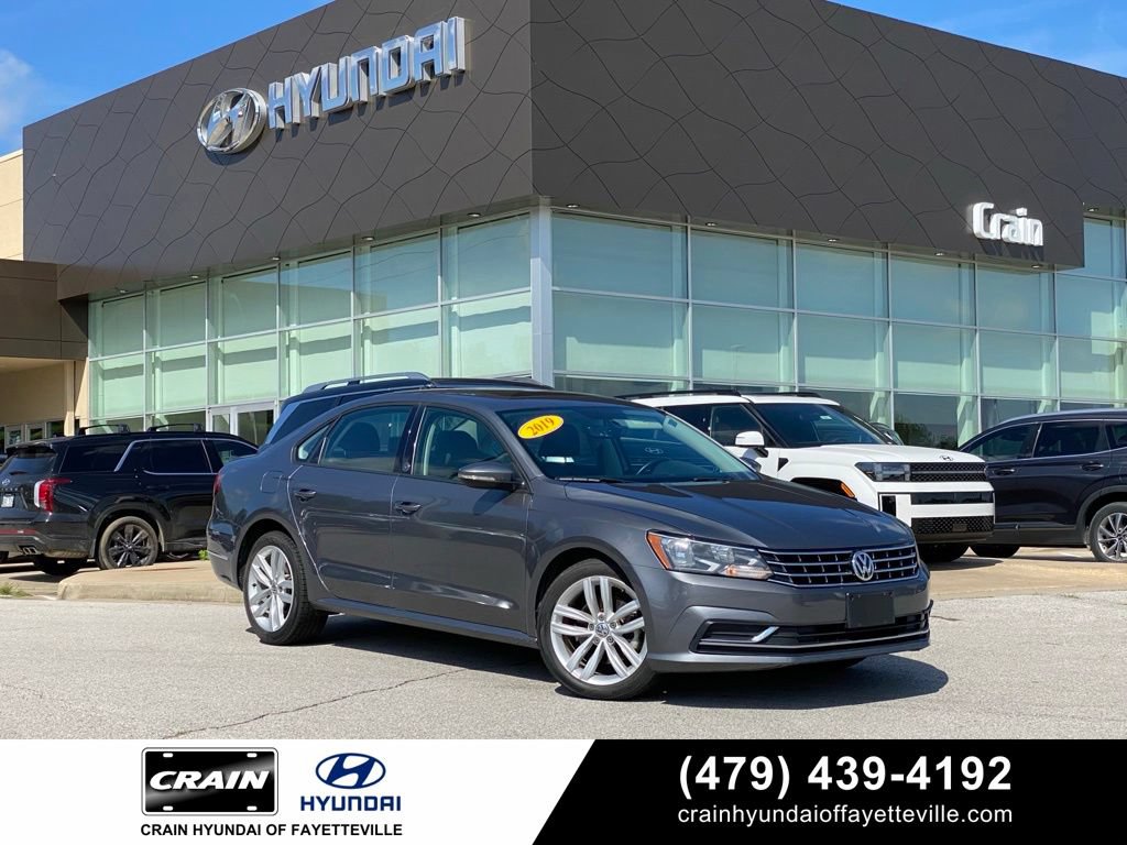 Used 2019 Volkswagen Passat 2.0T Wolfsburg w/ Wheels & Sunroof Package