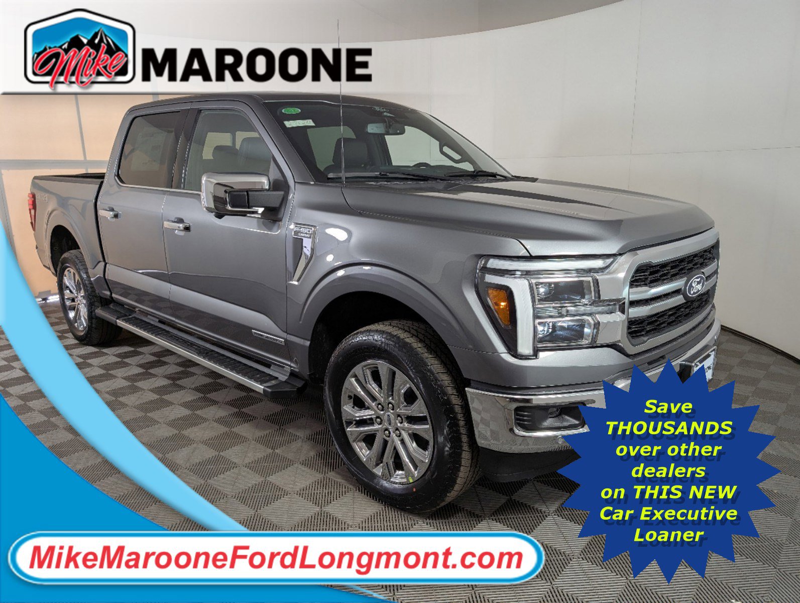 New 2025 Ford F150 Lariat w/ Equipment Group 501A Mid