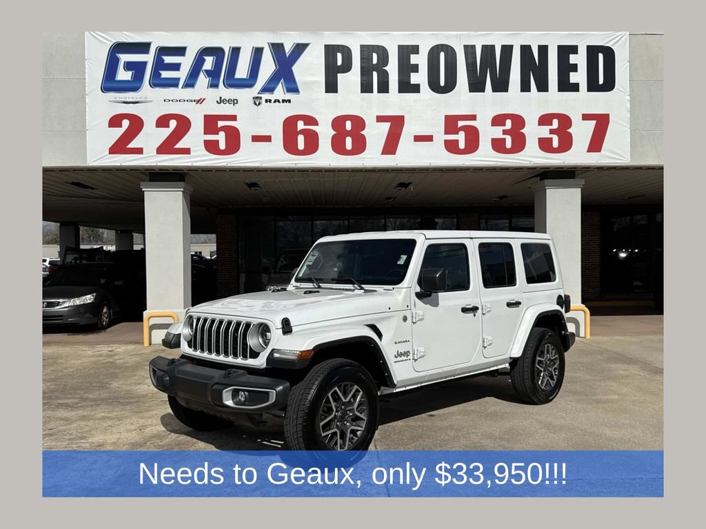 Used 2024 Jeep Wrangler Sahara