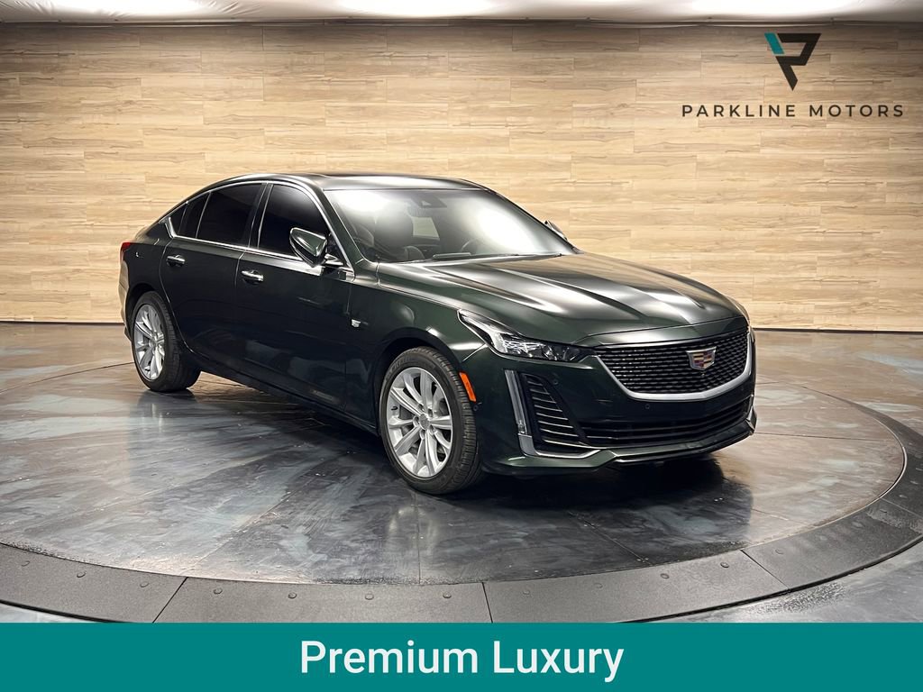 Used 2020 Cadillac CT5 Premium Luxury w/ Parking Package RWD image 1