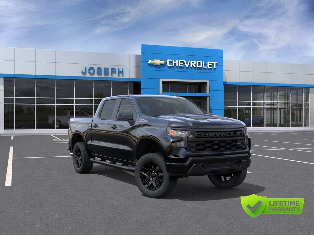 New 2026 Chevrolet Silverado 1500 Custom Trail Boss w/ Turbomax Blackout Package AWD/4WD video 1