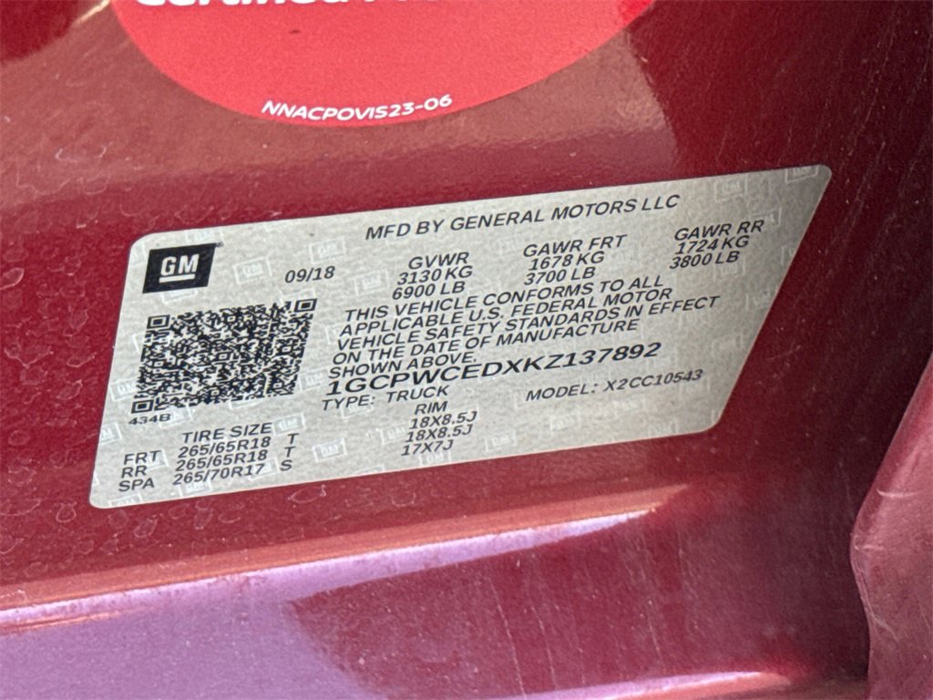 Used 2019 Chevrolet Silverado 1500 LT w/ All-Star Edition image 56