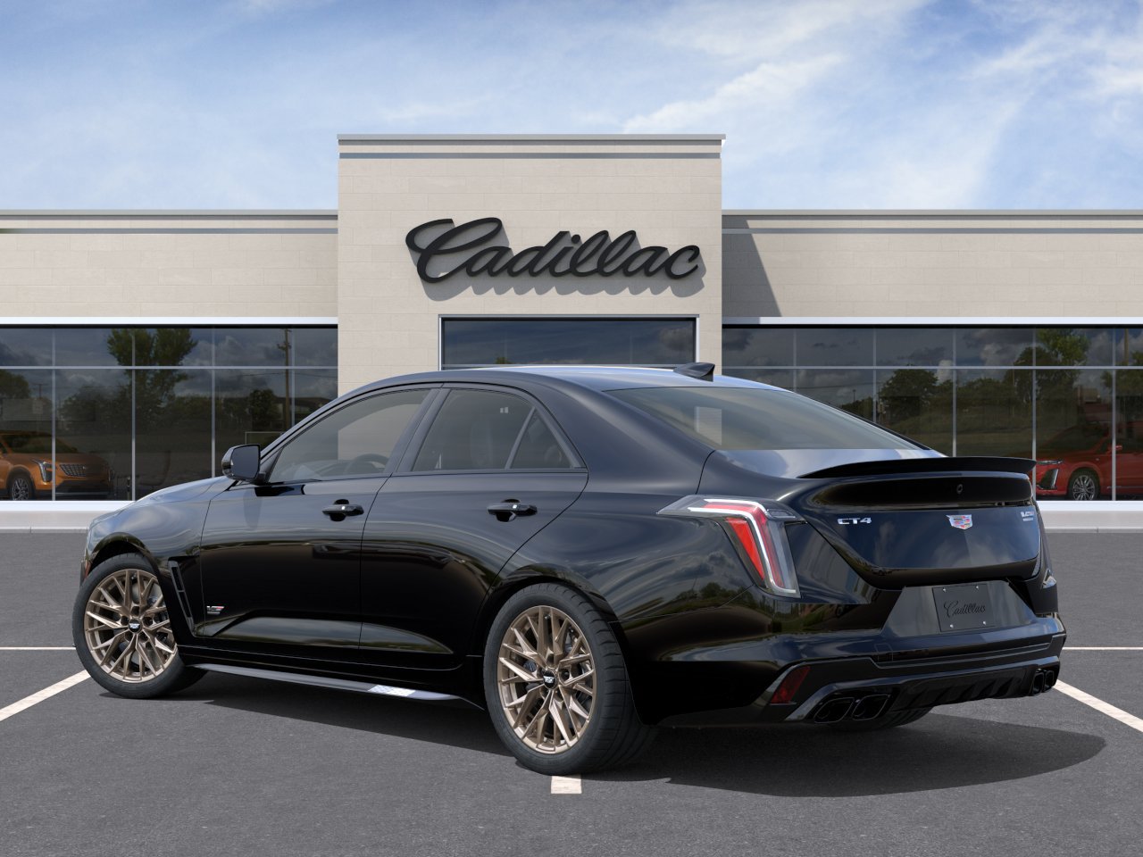 New 2026 Cadillac CT4 V Blackwing w/ LPO, Bronce Accent Package RWD image 3