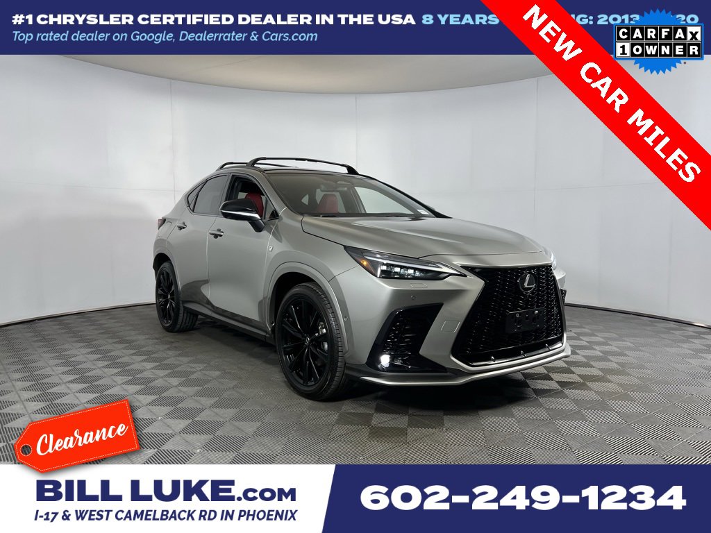 Used 2025 Lexus NX 450h+ F Sport w/ Accessory Package (2T)
