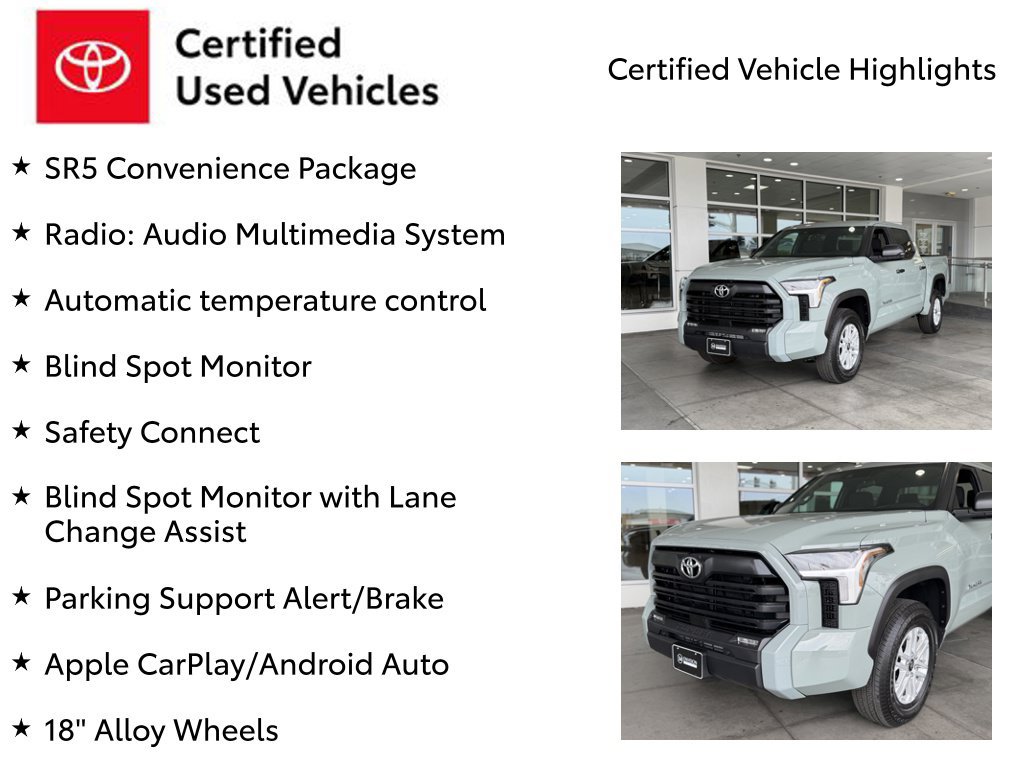 Used 2026 Toyota Tundra SR5 w/ SR5 Convenience Package AWD/4WD image 7