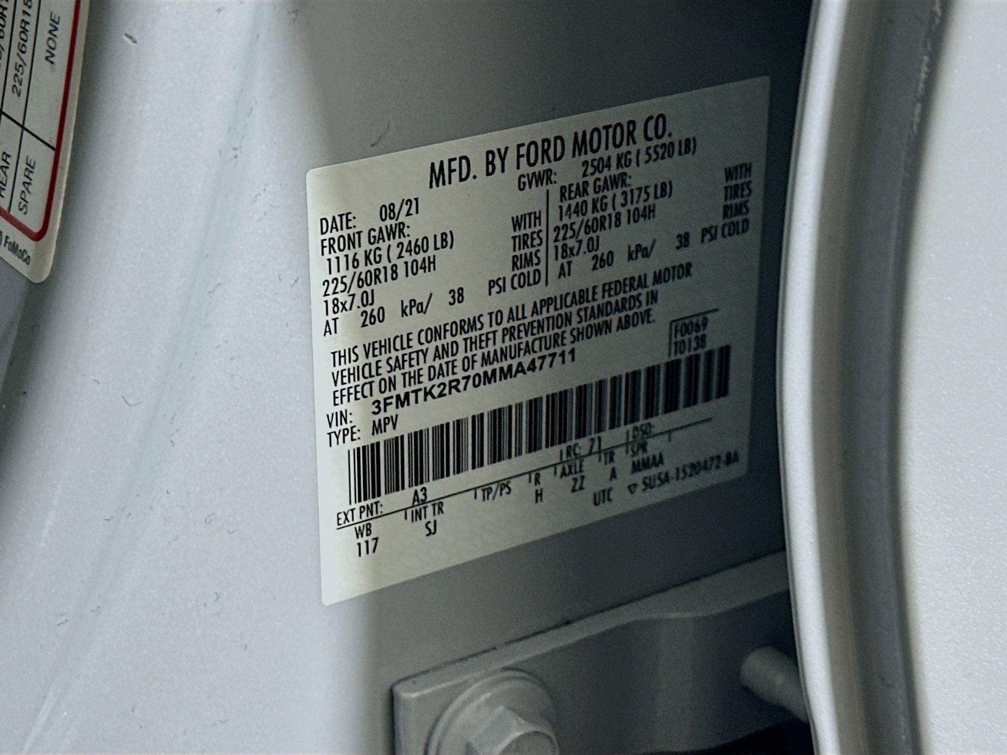 Used 2021 Ford Mustang Mach-E California Route 1 image 12