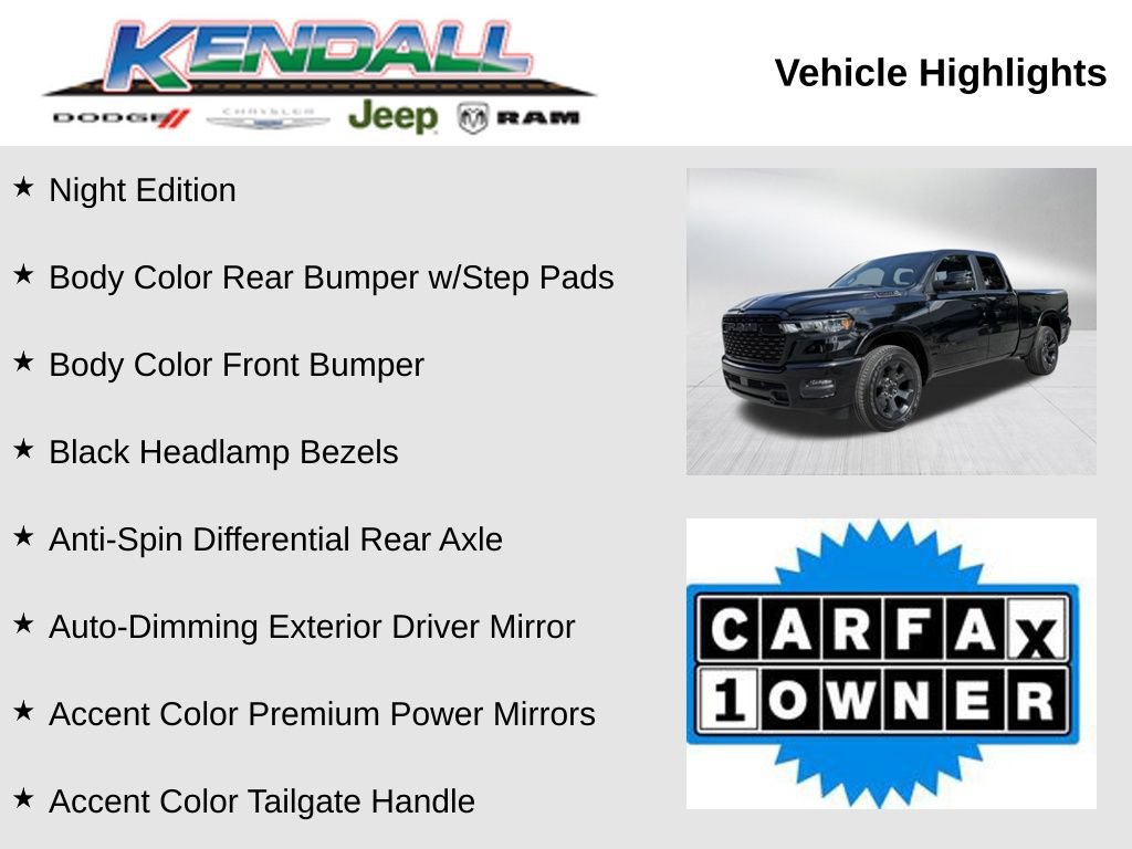 Certified 2025 RAM 1500 Big Horn AWD/4WD image 3