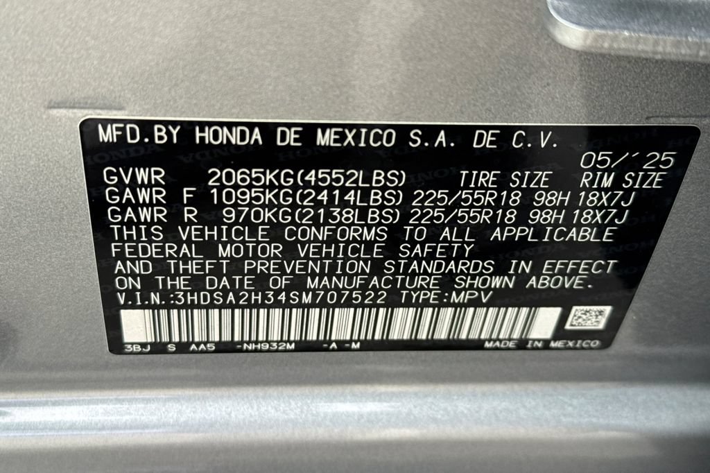 Certified 2025 Acura ADX AWD image 37