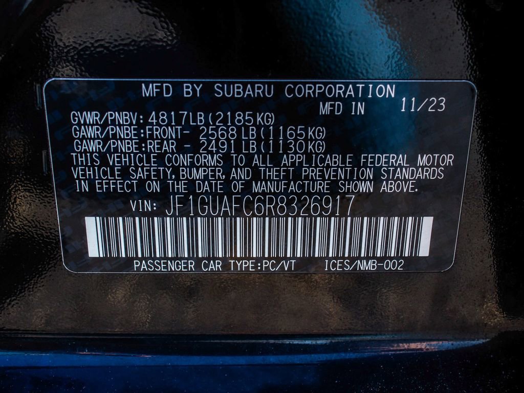 Used 2024 Subaru Impreza 2.0i Sport AWD/4WD image 14