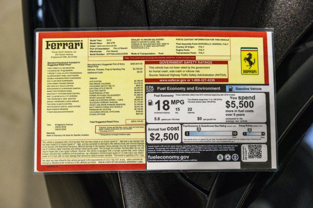 Used 2019 Ferrari 488 GTB RWD image 59