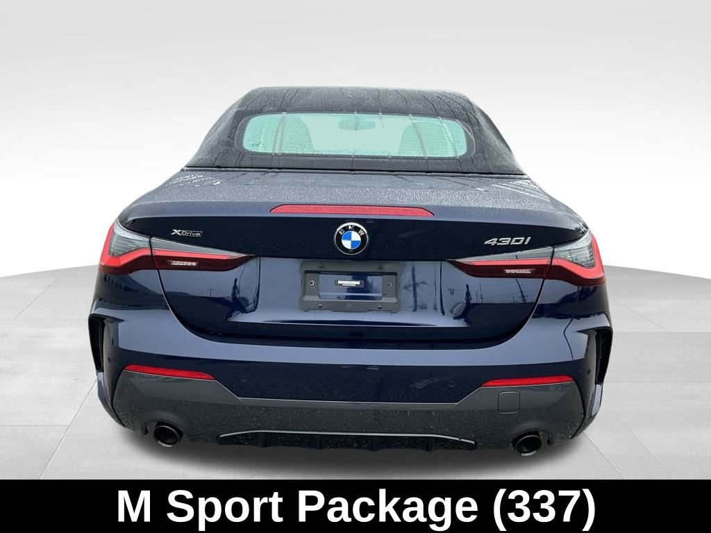 Used 2023 BMW 430i xDrive Convertible w/ M Sport Package image 4