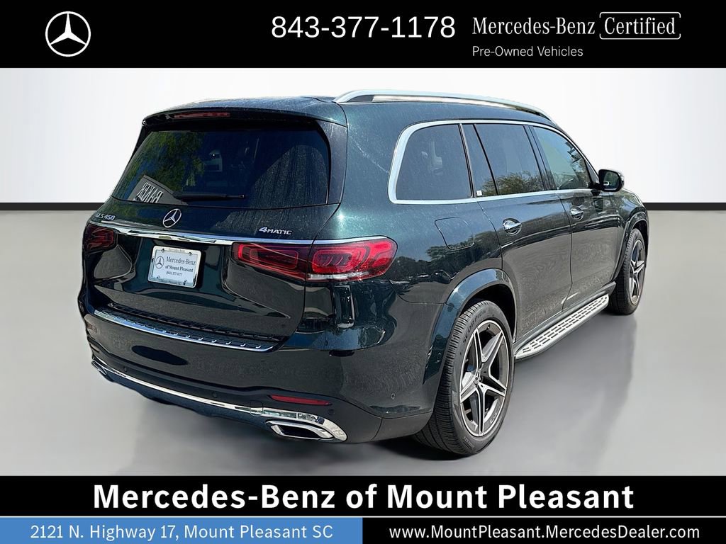 Used 2023 Mercedes-Benz GLS 450 4MATIC w/ AMG Line Exterior image 5