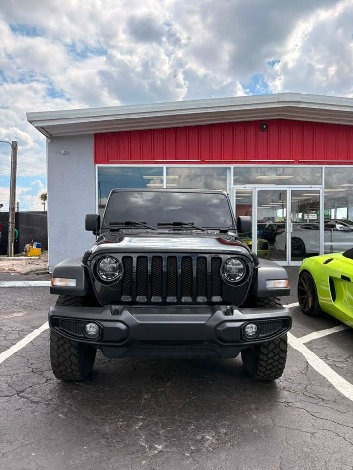Used 2021 Jeep Wrangler Unlimited Sport AWD/4WD image 2