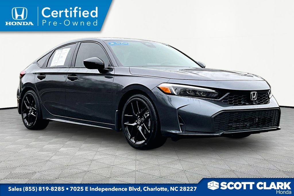 Certified 2025 Honda Civic Sport image 1