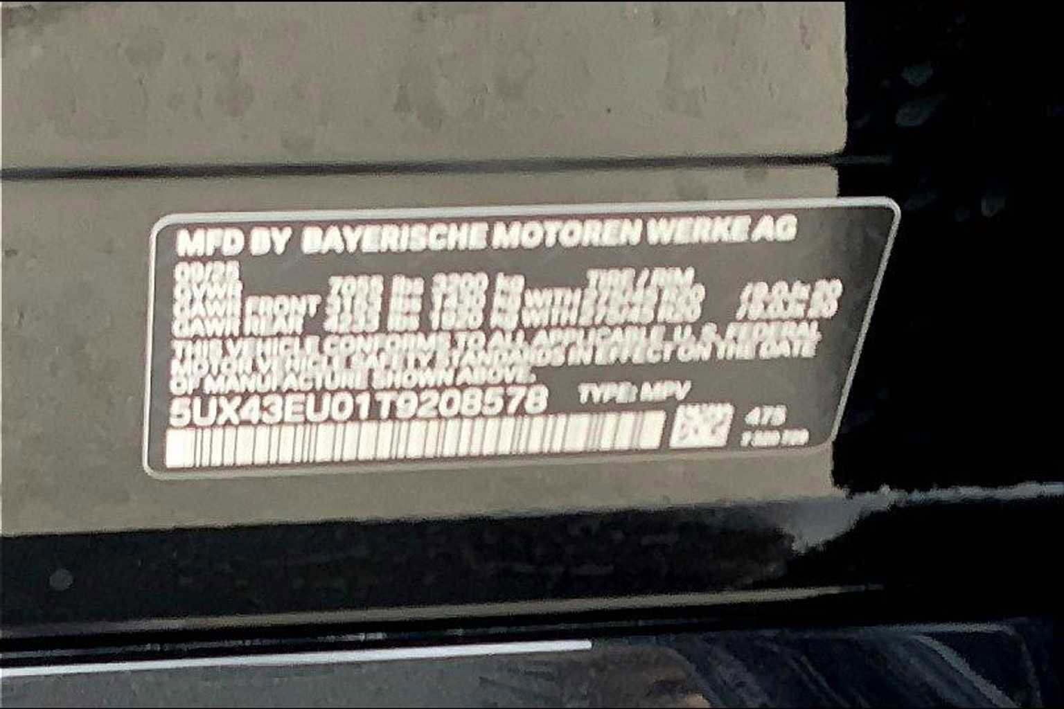 New 2026 BMW X5 xDrive50e w/ M Sport Package image 19