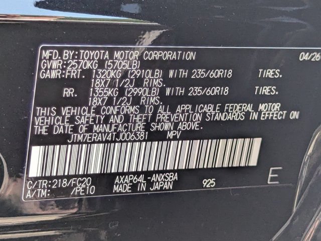 Used 2026 Toyota RAV4 SE AWD/4WD image 27