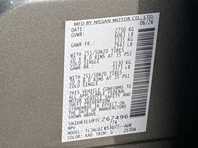 Used 2026 Nissan Pathfinder SL w/ SL Premium Package FWD image 40