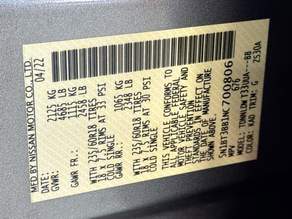 Used 2022 Nissan Rogue SV image 28