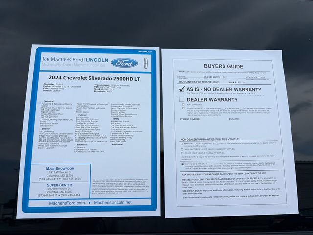 Used 2024 Chevrolet Silverado 2500 LT w/ Z71 Sport Edition AWD/4WD image 33