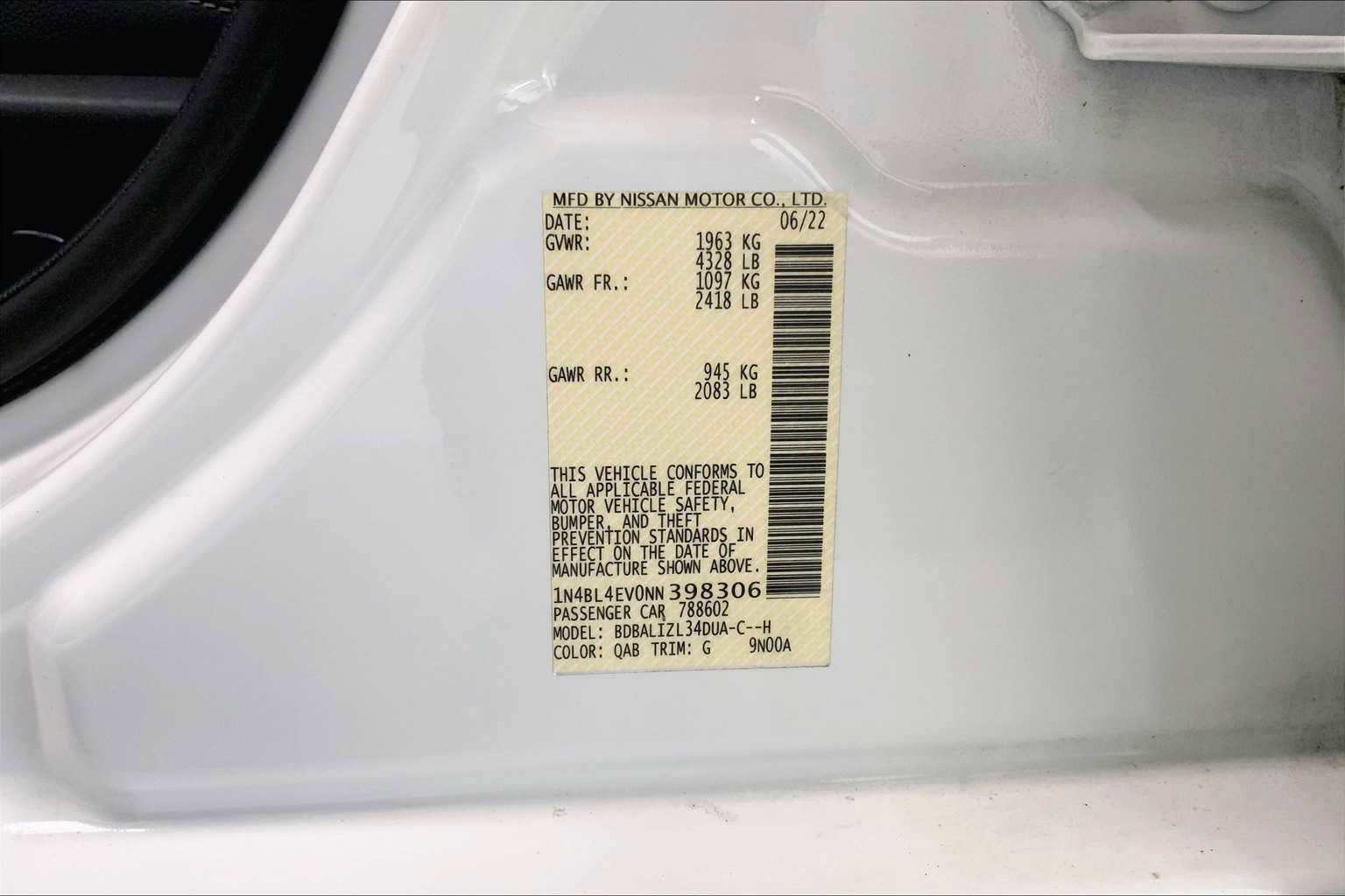 Used 2022 Nissan Altima 2.5 SL image 19