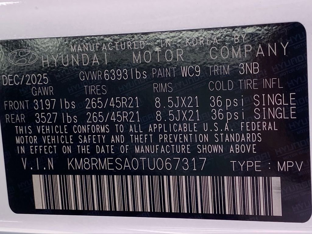 New 2026 Hyundai Palisade Calligraphy AWD/4WD image 44